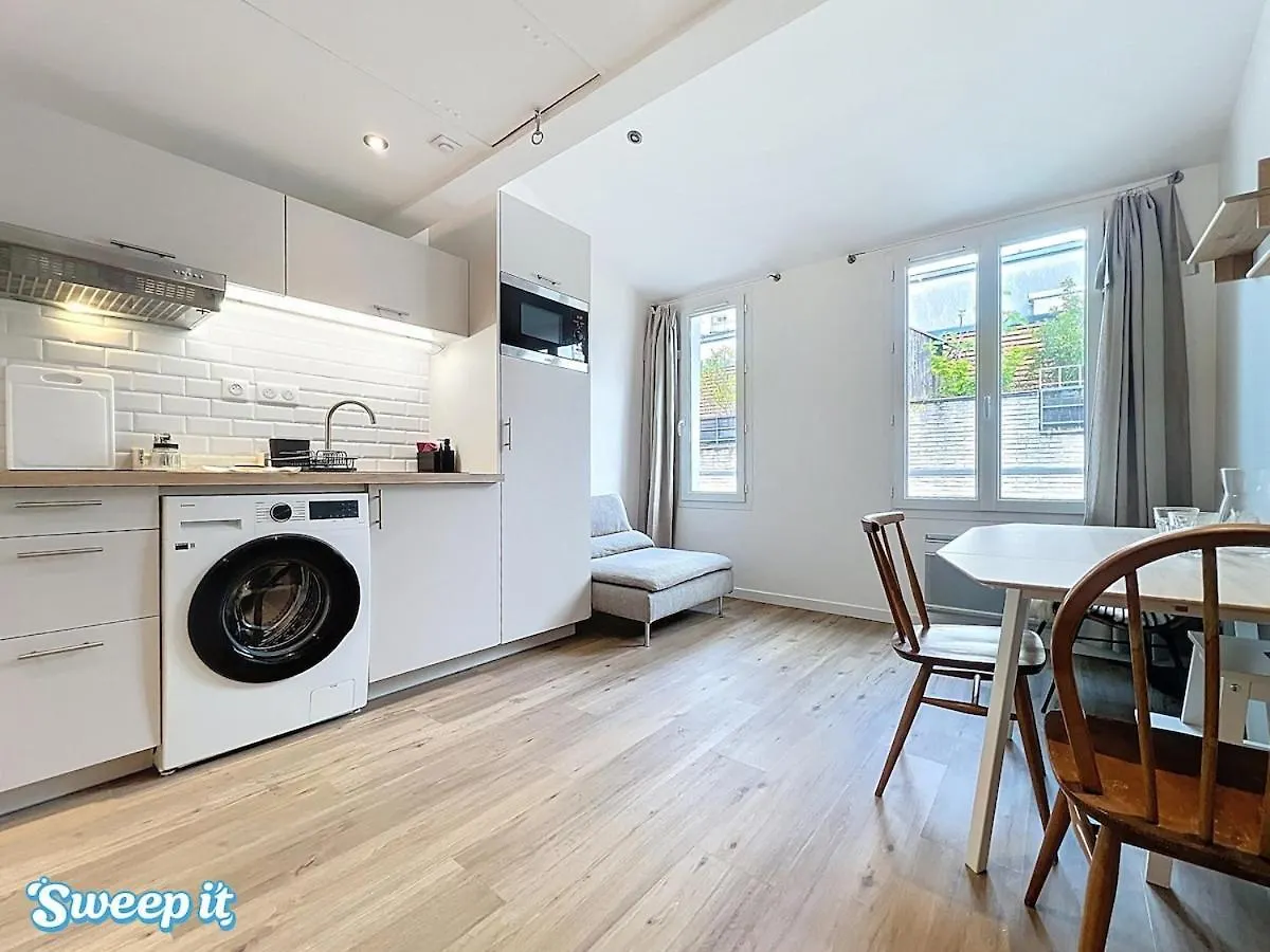 Calm & Cozy Flat Flowered Alley Sleeps 4 París